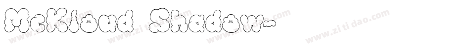 McKloud Shadow字体转换